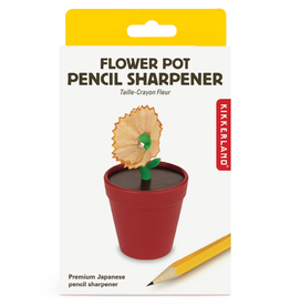 Kikkerland Flower Pot Pencil Sharpener