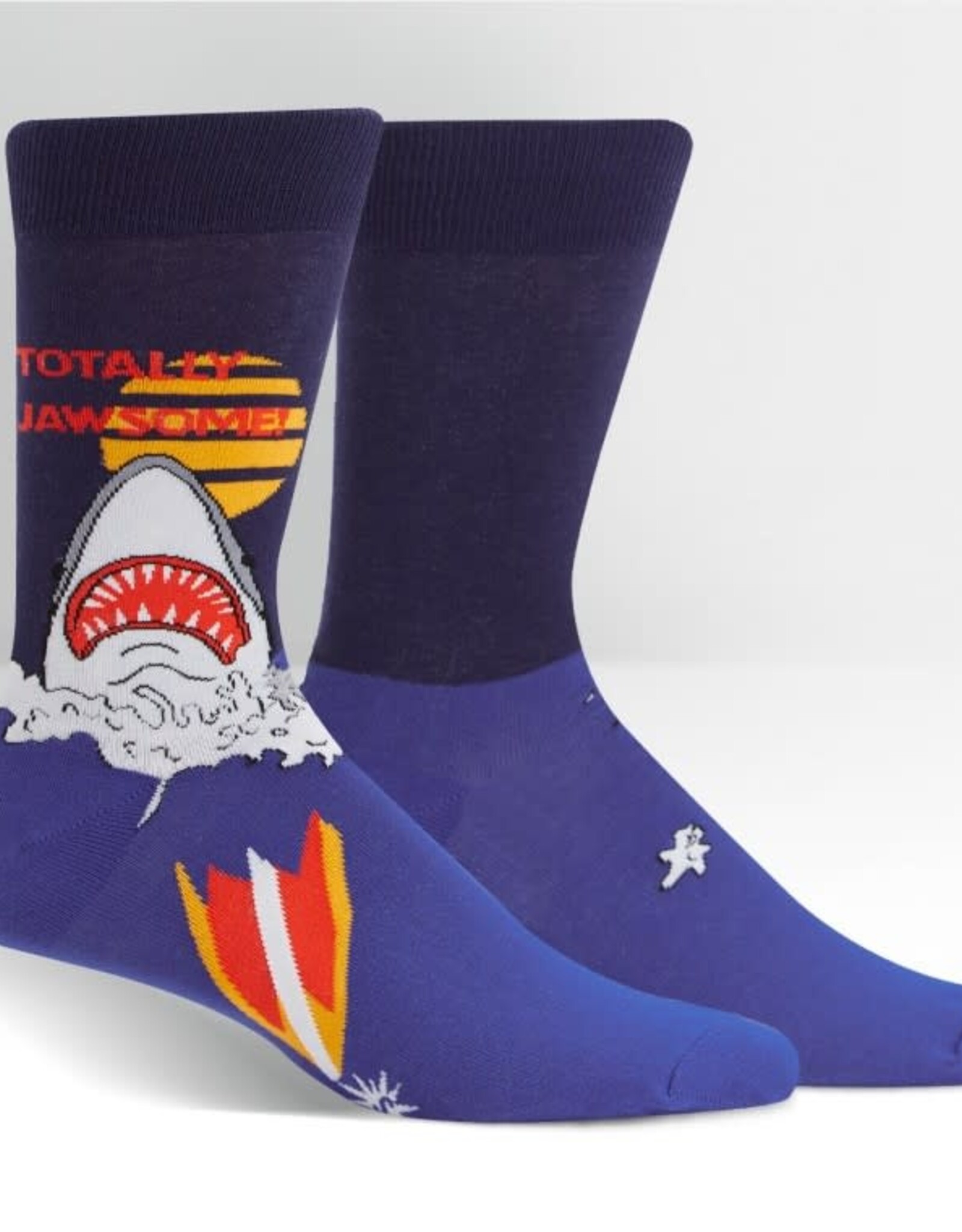 Sock It To Me Men's Crew - Totally Jawsome!
