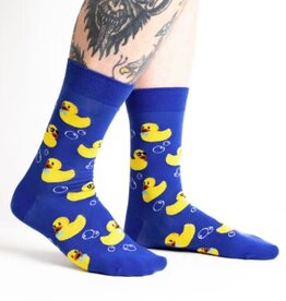 Sock It To Me Men's Crew - Rubber Duckie
