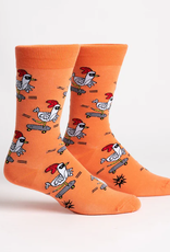 Sock It To Me Men's Crew - Rad Chicken