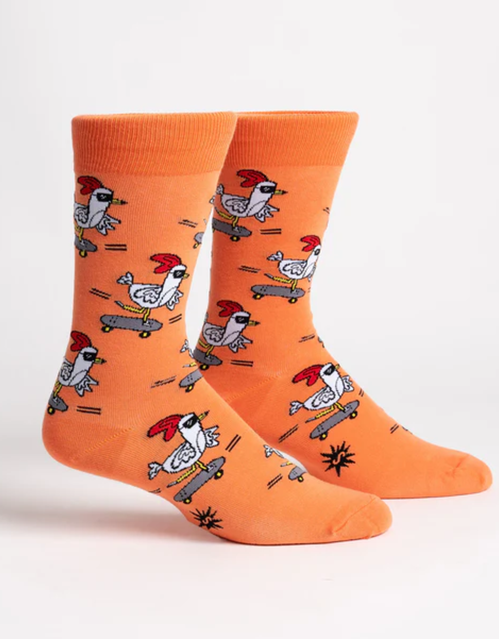 Sock It To Me Men's Crew - Rad Chicken