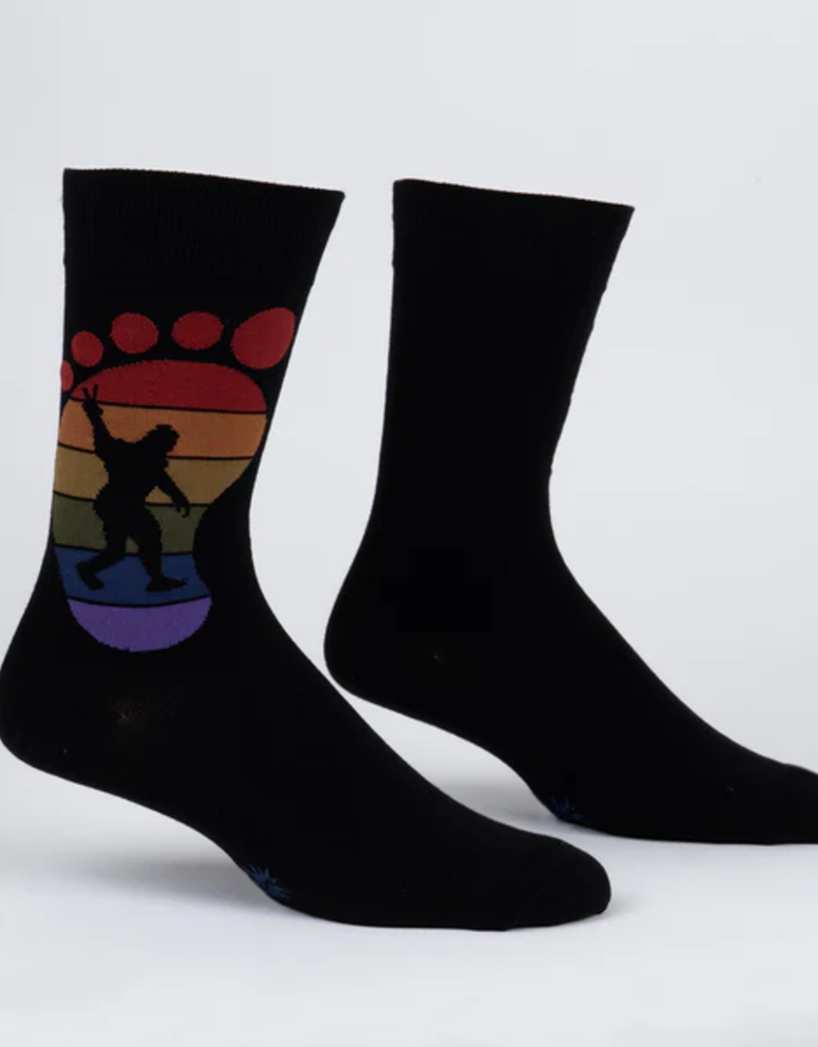 Sock It To Me Men's Crew - Squatch and Learn
