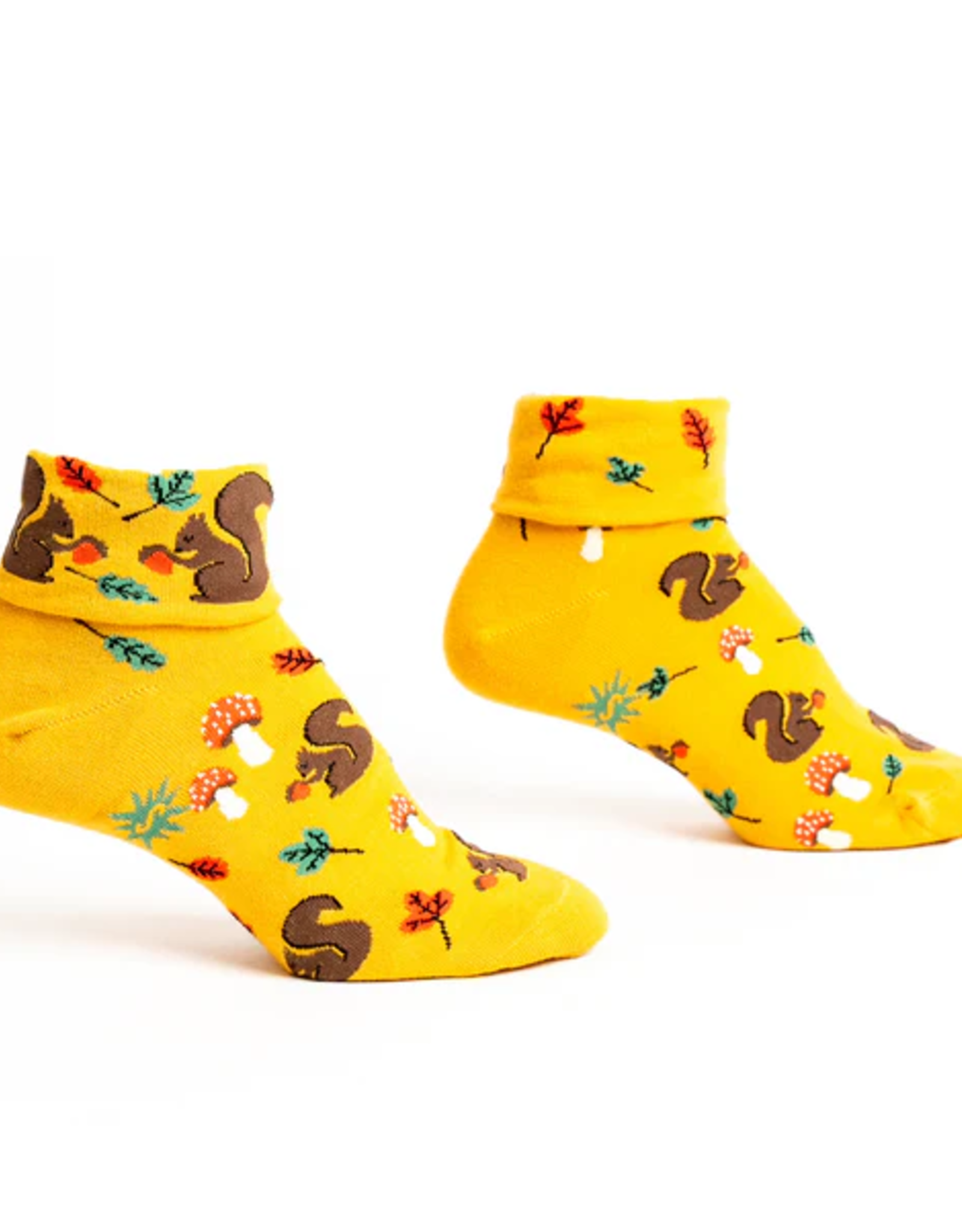 Sock It To Me Turn Cuff Crew - I'm Fallin' for You