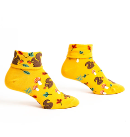 Sock It To Me Turn Cuff Crew - I'm Fallin' for You