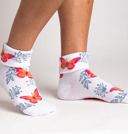 Sock It To Me Turn Cuff Crew - Take Flight