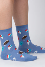 Sock It To Me Women's Crew - Just Chillin'