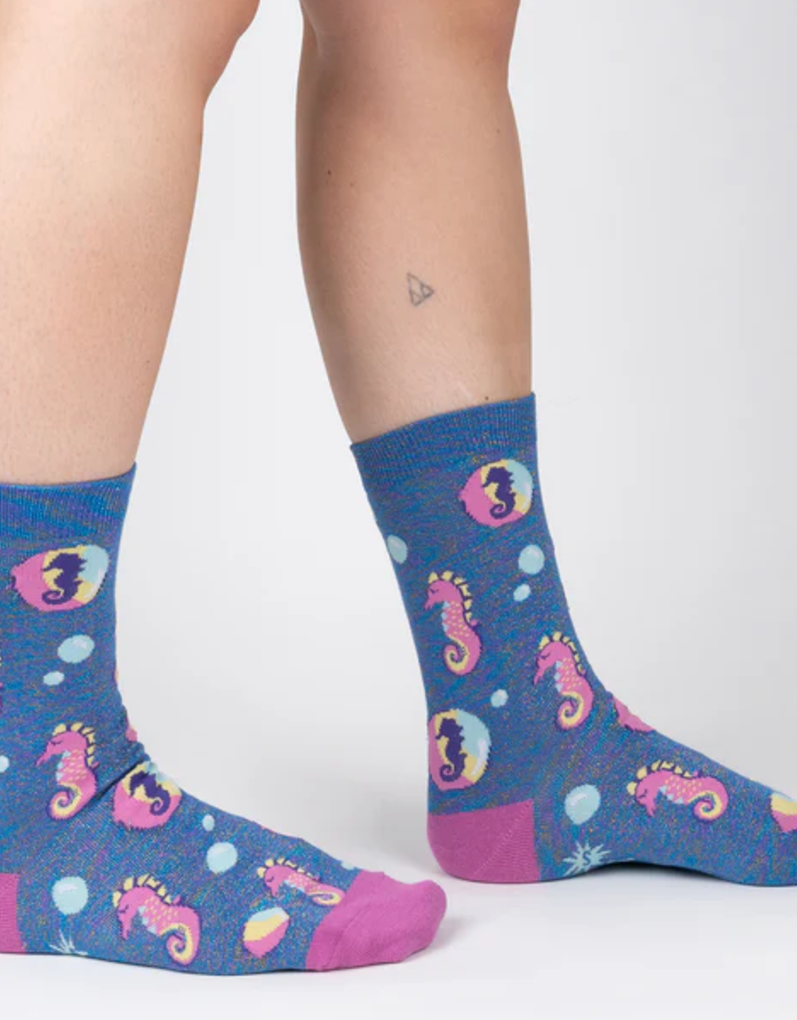 Sock It To Me Women's Crew - One Fine Sea Equine
