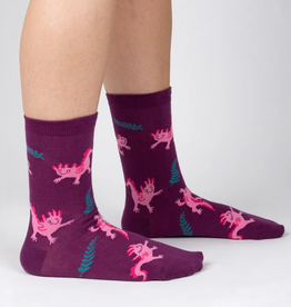 Sock It To Me Women's Crew - Relaxolotyl