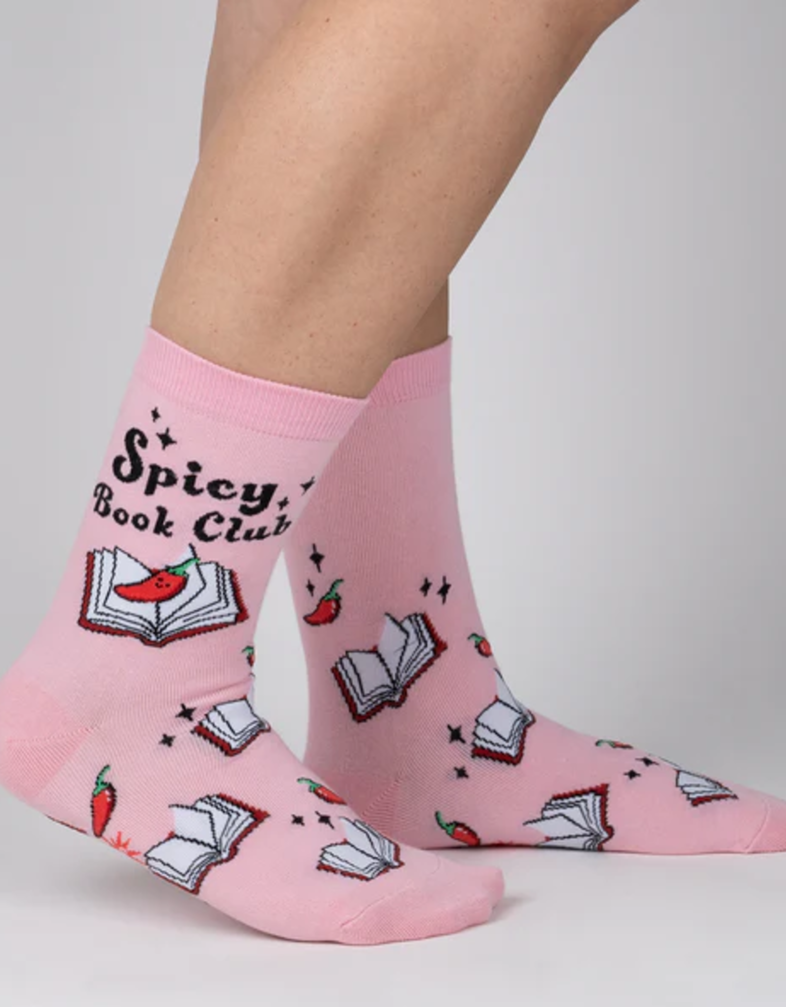 Sock It To Me Women's Crew - Spicy Book Club
