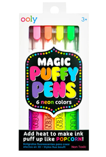 OOLY Magic Puffy Pens - Neon (Set of 6)