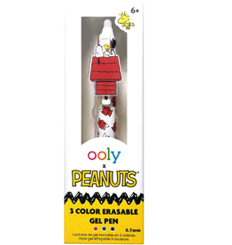 OOLY SOON-OOLY x Peanuts - 3 Color Erasable Gel Pen (1 PC)