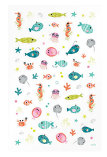 OOLY Stickiville - Standard Stickers - Ocean Buddies (1 Sheet)