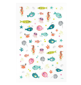 OOLY Stickiville - Standard Stickers - Ocean Buddies (1 Sheet)