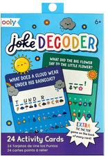 OOLY Joke Decoder Activity Cards (Set of 24)