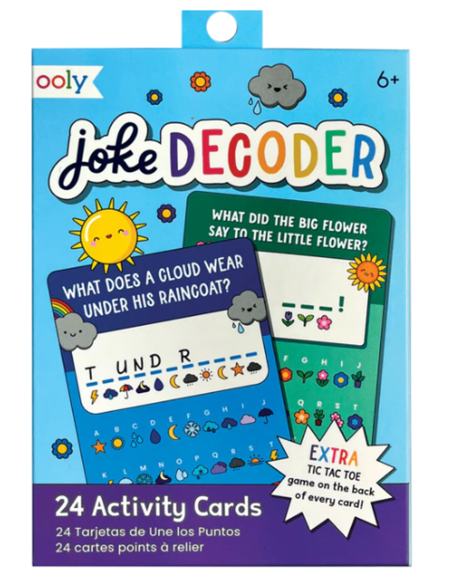 OOLY Joke Decoder Activity Cards (Set of 24)