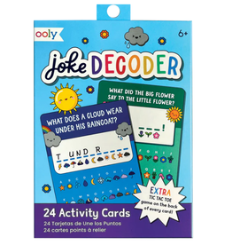 OOLY Joke Decoder Activity Cards (Set of 24)
