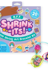 OOLY Shrink-Its! - D.I.Y. Shrink Art Bracelet Kit - B.F.F. (24 PC Set)