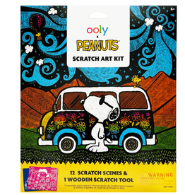 OOLY SOON-OOLY x Peanuts - Scratch Art Kit (13 PC Set)