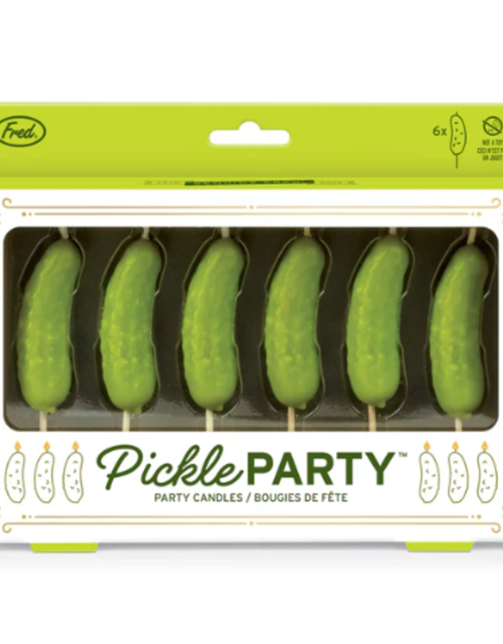 Fred & Friends FRED Pickle Party - BDay Candles