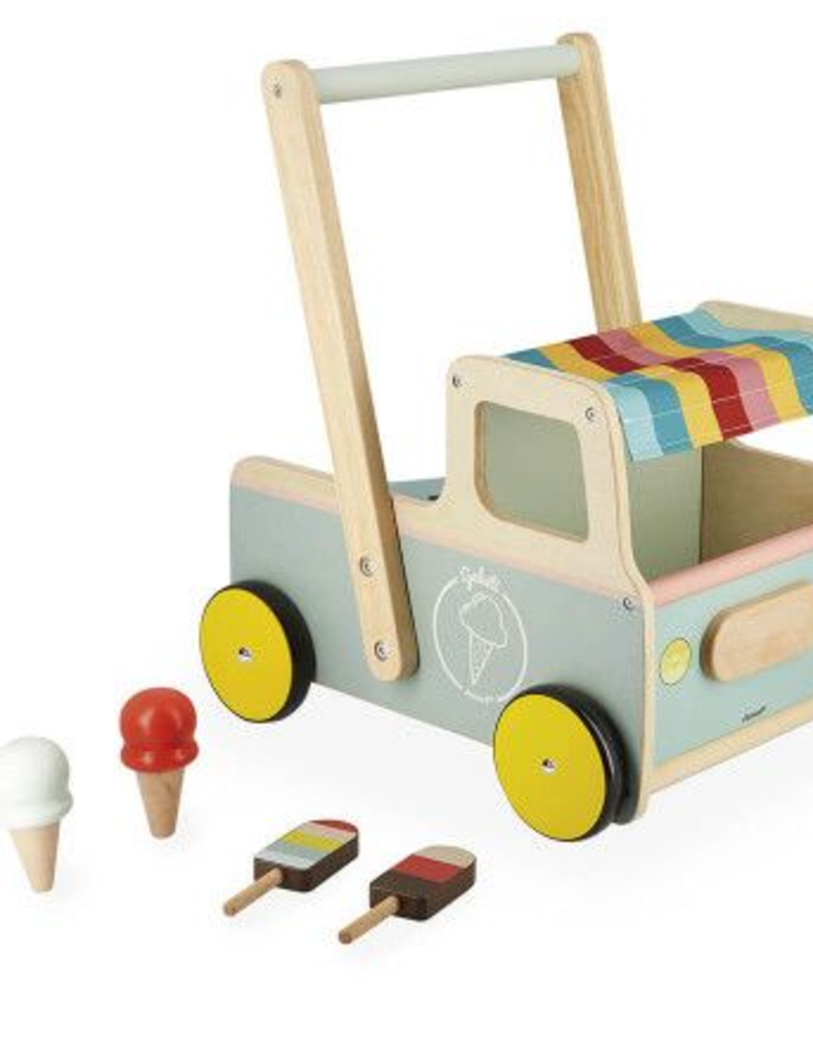 Cross Roads ICE CREAM CART PUSH-ALONG TROLLEY