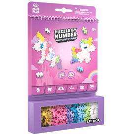 Plus Plus PUZZLE BY NUMBER - ACTIVITY PAD - FAIRY TALE - 125pcs