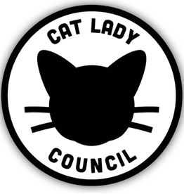 Stickers NW CAT LADY COUNCIL  STICKER