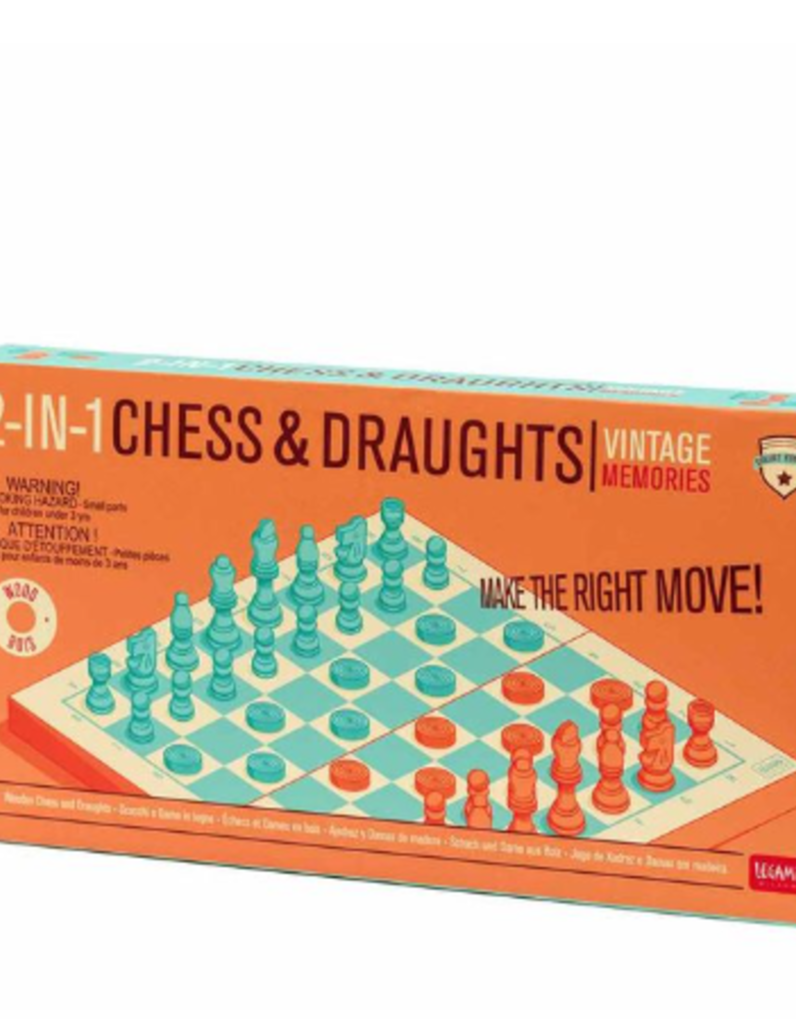 Legami Legami Chess & Draughts 2-in-1