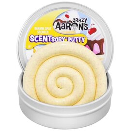 Crazy Aarons's Thinking Putty SCENTSORY® PUTTY - BANANA SPLIT