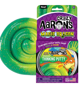 Crazy Aarons's Thinking Putty 4" THINKING PUTTY - MAGIC DRAGON Crazy Aarons's Thinking Putty 4" THINKING PUTTY - MAGIC DRAGON