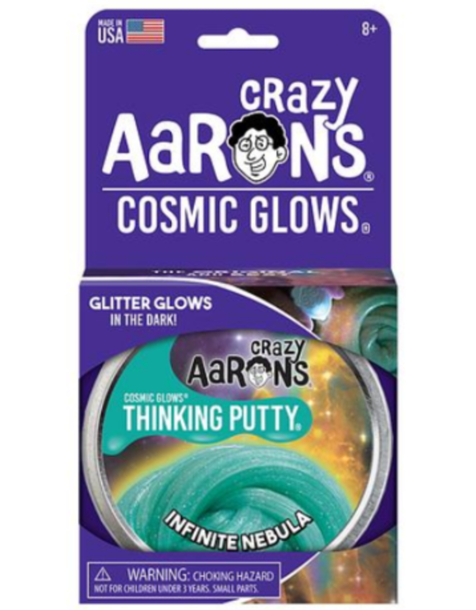 Crazy Aaron's Thinking Putty 4" THINKING PUTTY - INFINITE NEBULA