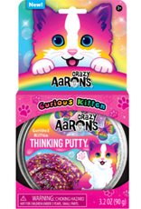 Crazy Aaron's Thinking Putty 4" THINKING PUTTY - CURIOUS KITTEN