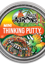Crazy Aaron's Thinking Putty 2" MINI THINKING PUTTY - TRICERATOPS