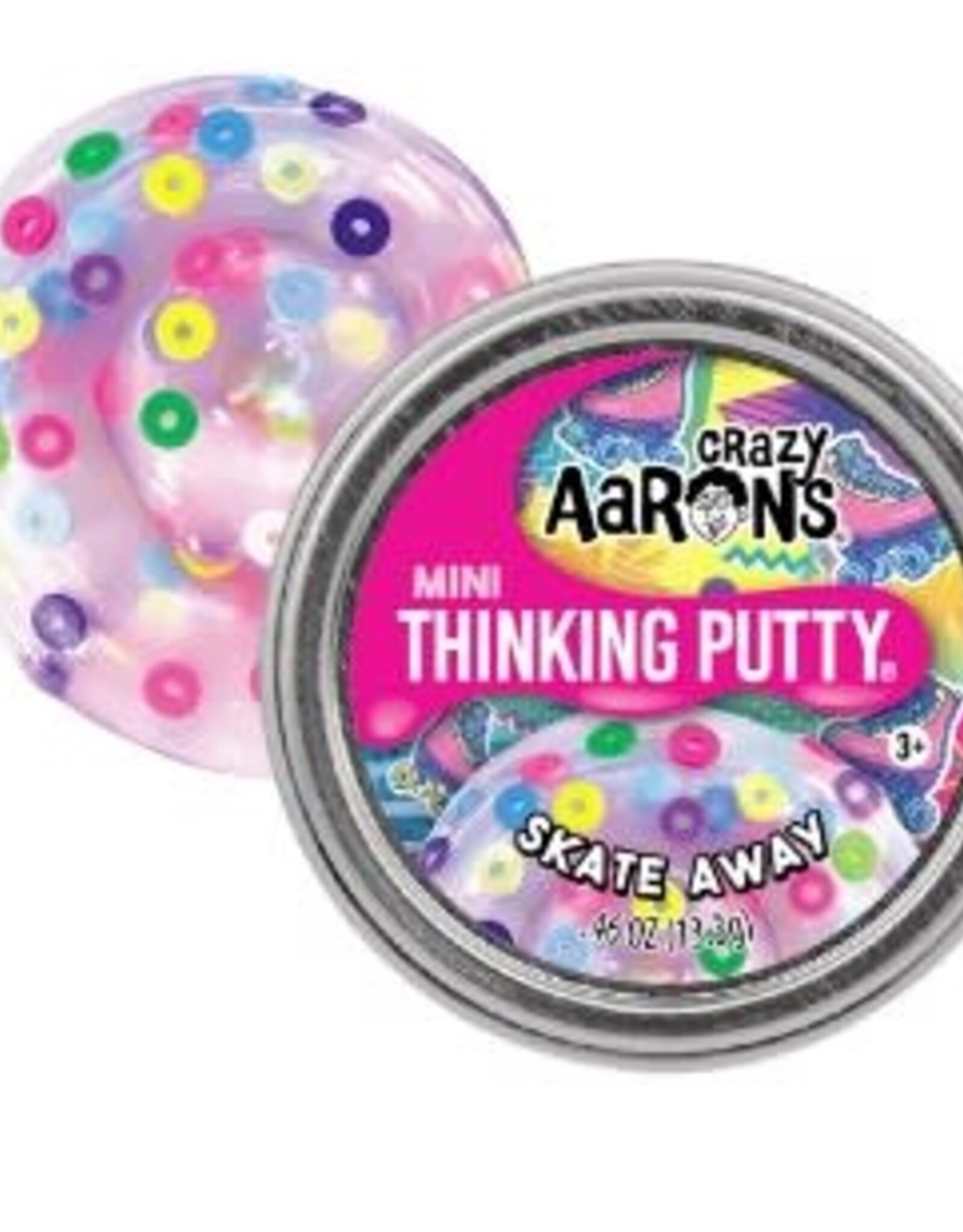 Crazy Aaron's Thinking Putty 2" MINI THINKING PUTTY - SKATE AWAY