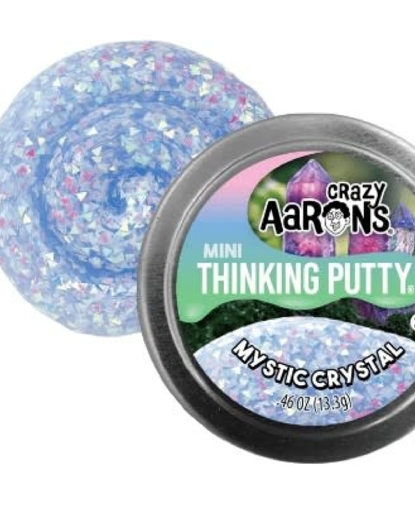 Crazy Aaron's Thinking Putty 2" MINI THINKING PUTTY - MYSTIC CRYSTAL