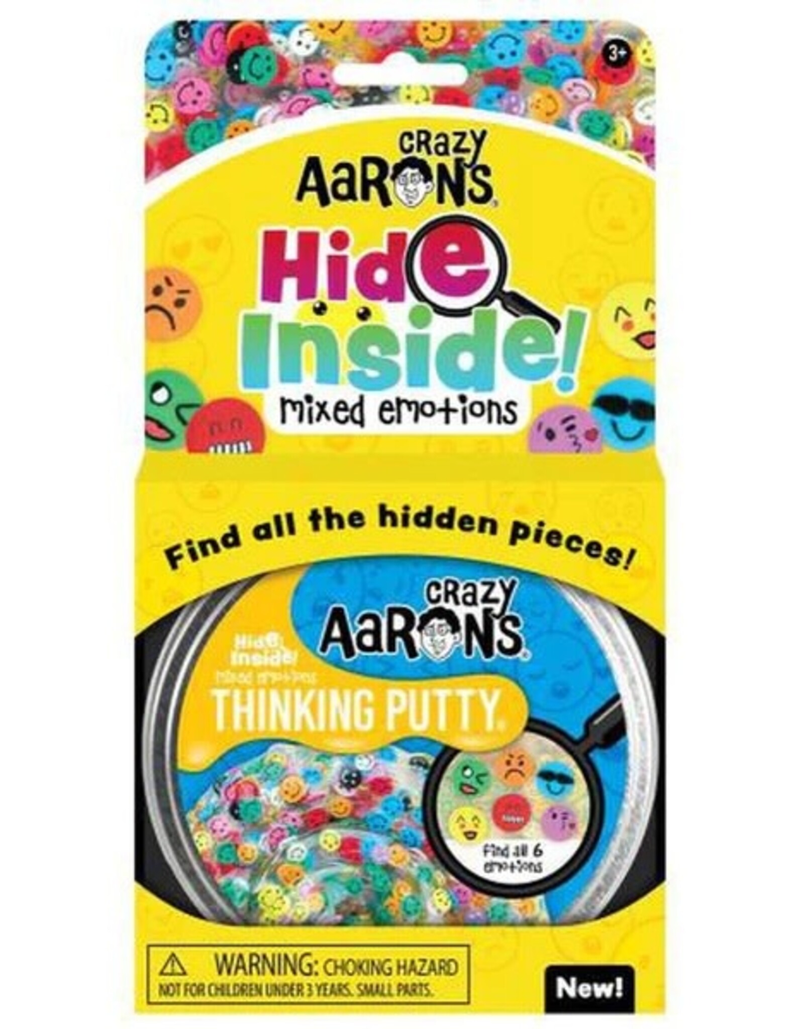 Crazy Aaron's Thinking Putty 4" THINKING PUTTY - MIXED EMOTIONS