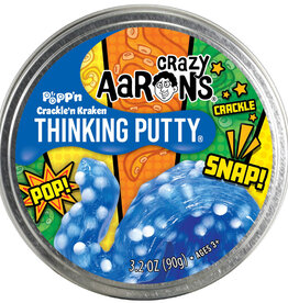 Crazy Aaron's Thinking Putty 4" THINKING PUTTY - CRACKLE'N KRAKEN