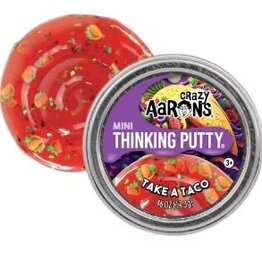 Crazy Aaron's Thinking Putty 2" MINI THINKING PUTTY - TAKE A TACO
