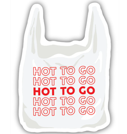 Stickers NW HOT TO GO PLASTIC BAG STICKER