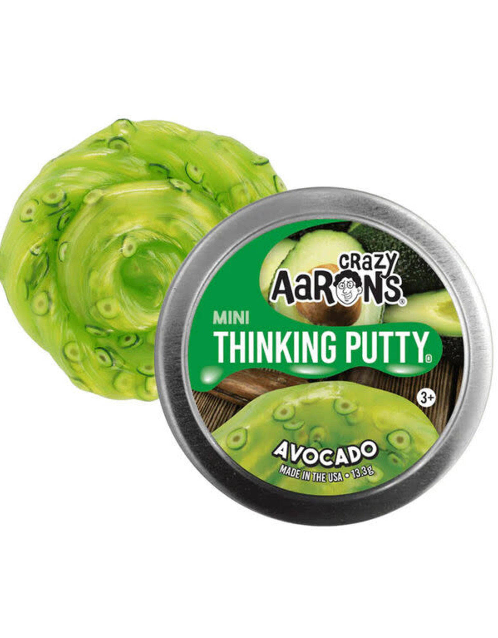 Crazy Aaron's Thinking Putty 2" MINI THINKING PUTTY - AVOCADO