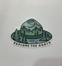 Stickers NW EXPLORE THE NORTH MOUNTIE HAT STICKER