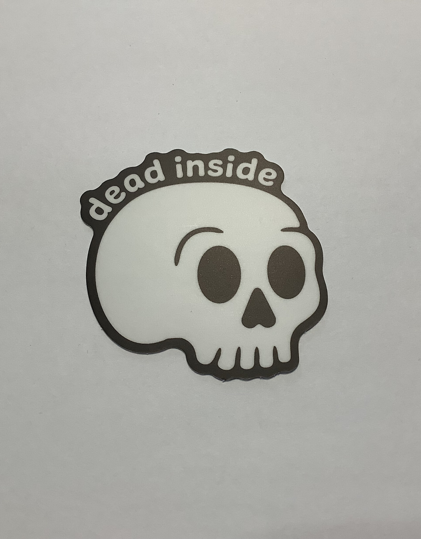Stickers NW DEAD INSIDE SKULL STICKER