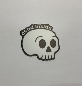 Stickers NW DEAD INSIDE SKULL STICKER