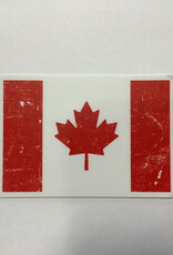 Stickers NW CANADIAN FLAG  STICKER