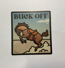 Stickers NW BUCK OFF BRONCO STICKER