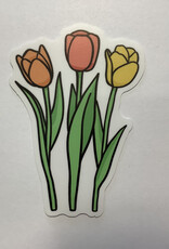Stickers NW TULIP SKETCH  STICKER