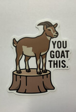 Stickers NW YOU GOAT THIS STICKER
