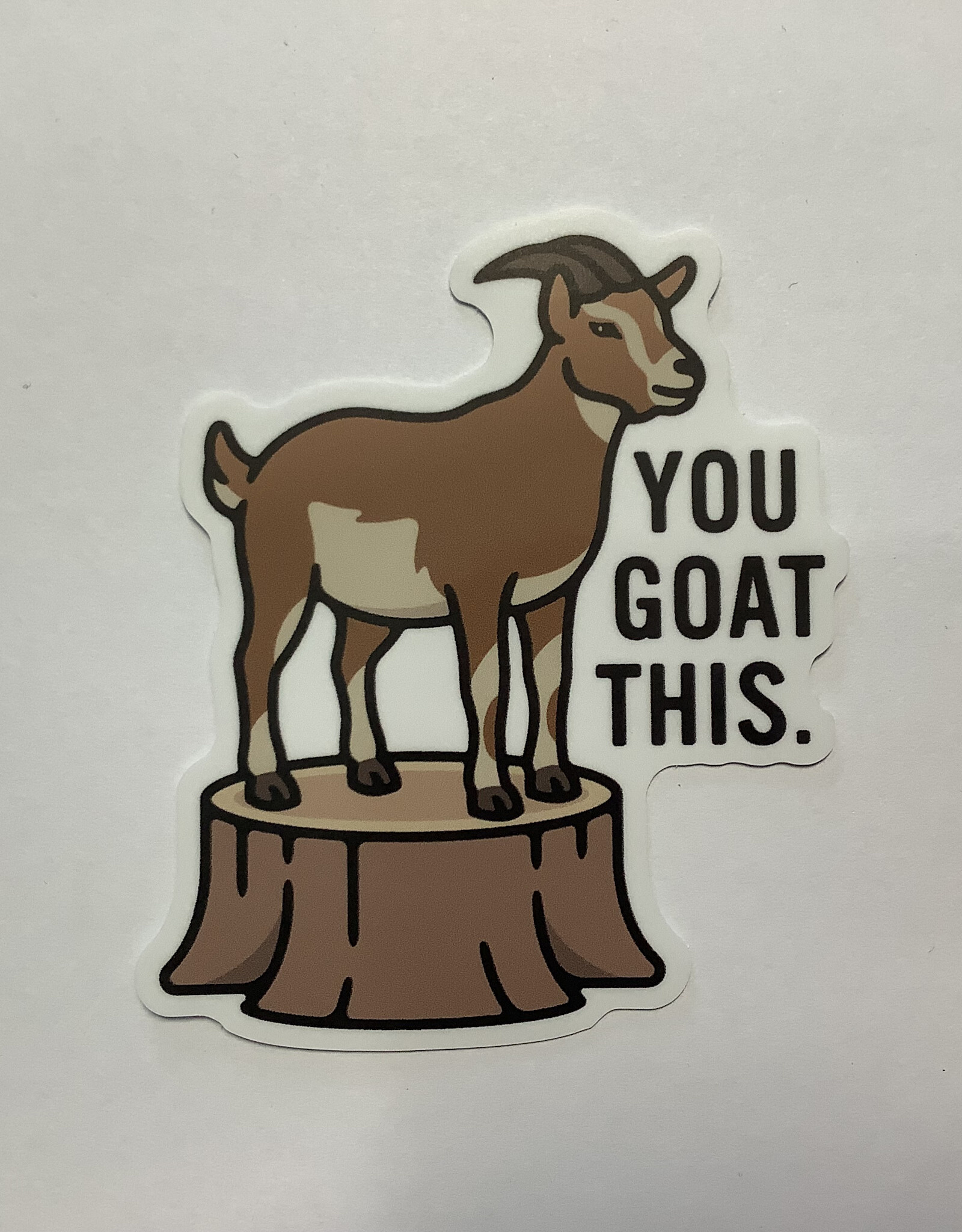 Stickers NW YOU GOAT THIS STICKER