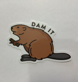 Stickers NW DAM IT BEAVER STICKER