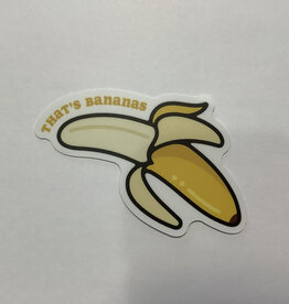 Stickers NW THAT'S BANANAS STICKER
