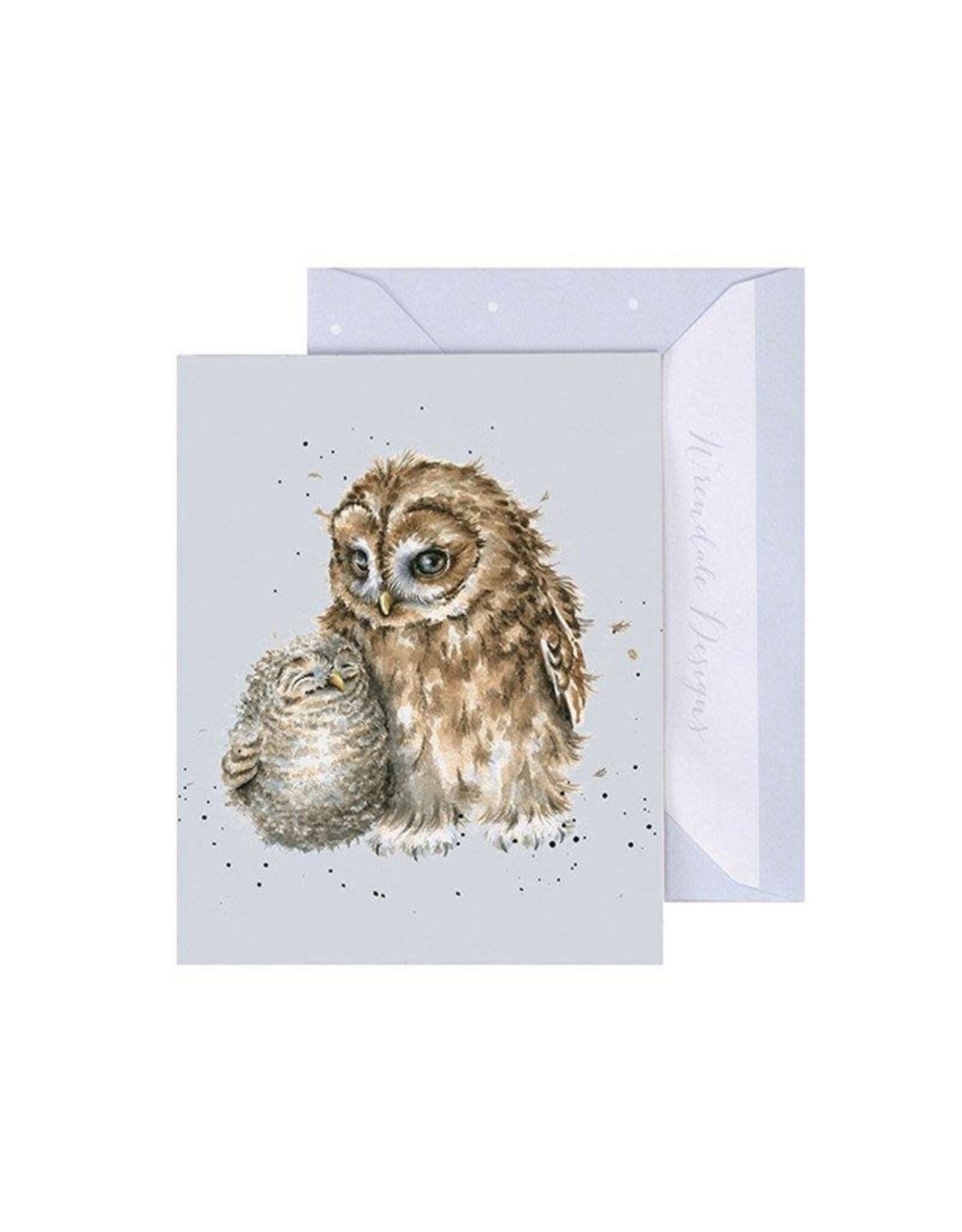 Wrendale Design Card-Owl-Ways by Your Side Gift Enclosure